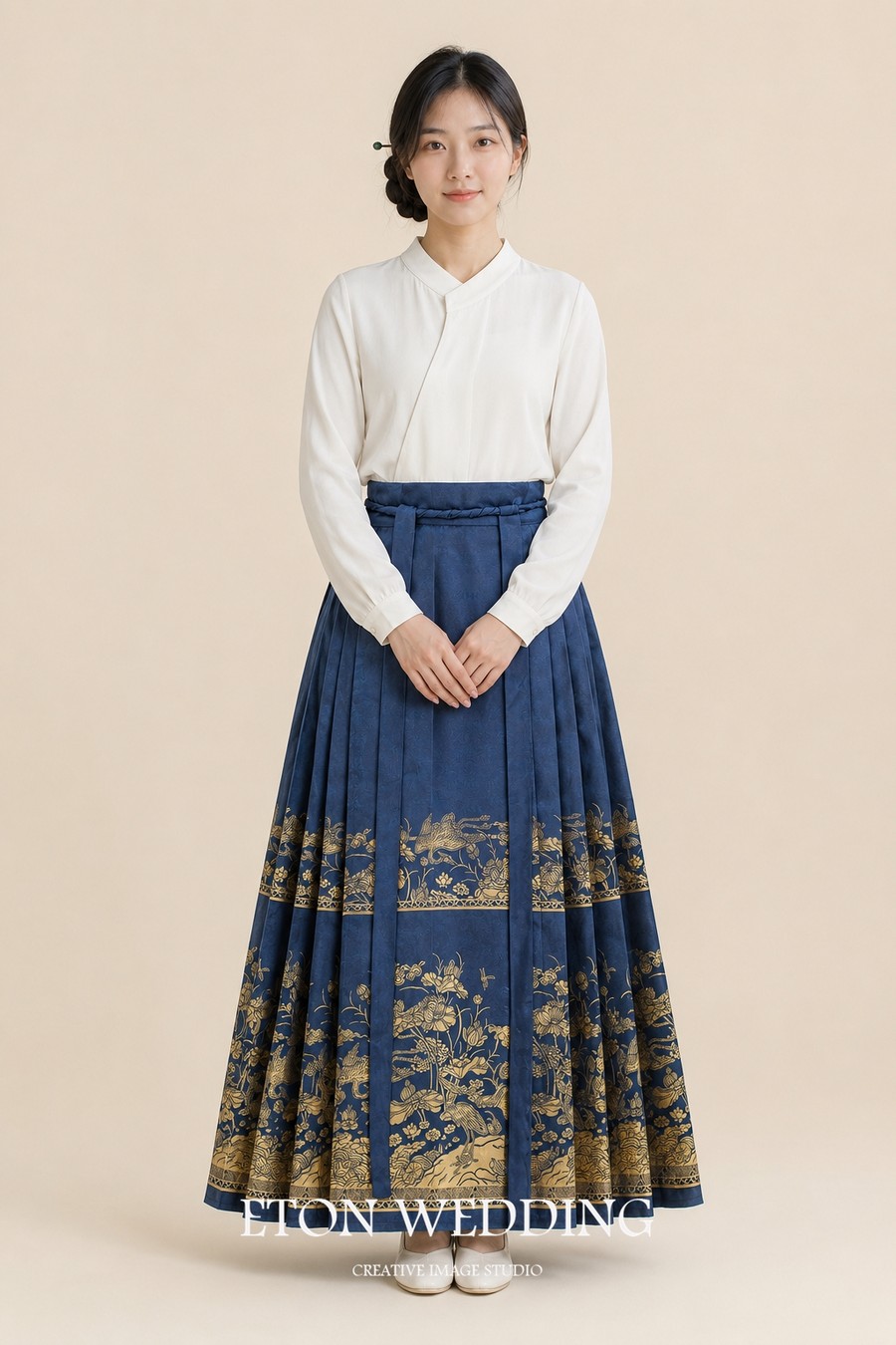 馬面裙,馬面裙推薦,中式裙,馬面服,馬面服婚紗